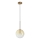 Ideal Lux - LED Lühter EQUINOXE 1xG4/2W/230V d. 20 cm messing/suitsune