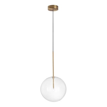 Ideal Lux - LED Lühter EQUINOXE 1xG4/2W/230V d. 25 cm messing/läbipaistev