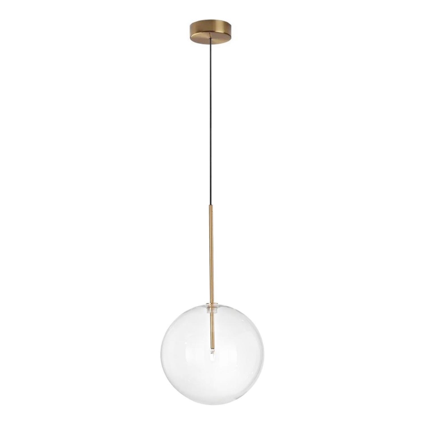 Ideal Lux - LED Lühter EQUINOXE 1xG4/2W/230V d. 25 cm messing/läbipaistev