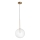 Ideal Lux - LED Lühter EQUINOXE 1xG4/2W/230V d. 25 cm messing/läbipaistev