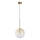 Ideal Lux - LED Lühter EQUINOXE 1xG4/2W/230V d. 25 cm messing/suitsune