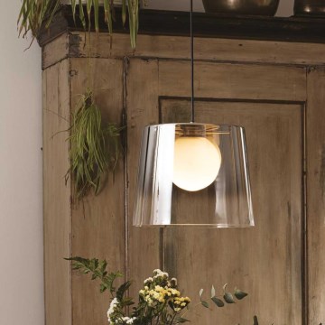 Ideal Lux - LED Lühter FADE 1xG9/3W/230V d. 27,3 cm kuldne/suitsune