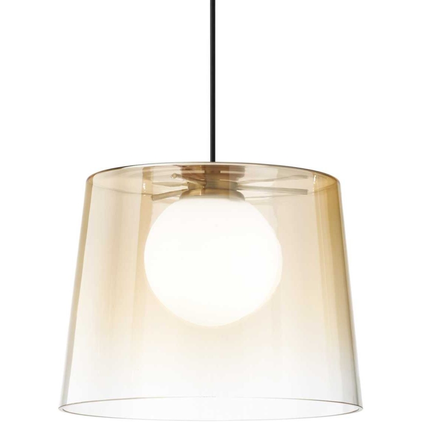 Ideal Lux - LED Lühter FADE 1xG9/3W/230V d. 27,3 cm kuldne/suitsune