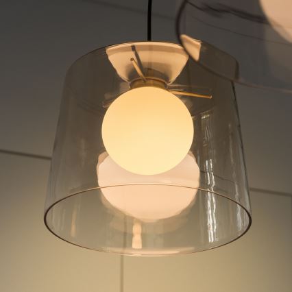 Ideal Lux - LED Lühter FADE 1xG9/3W/230V d. 27,3 cm kuldne/suitsune
