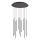 Ideal Lux - LED Lühter FILO LED/25W/230V must