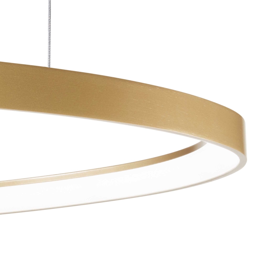 Ideal Lux - LED Lühter GEMINI LED/59W/230V d. 81 cm CRI 90 kuldne