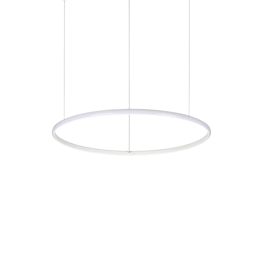 Ideal Lux - LED Lühter HULAHOOP LED/28W/230V 3000K d. 61 cm CRI 90 valge