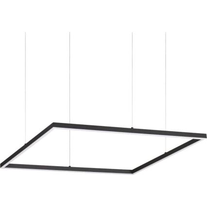 Ideal Lux - LED-rippvalgusti kaabliga ORACLE SLIM LED/44W/230V 3000K CRI 90 70x70 cm must