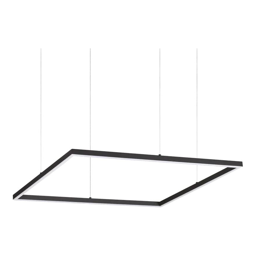Ideal Lux - LED-rippvalgusti kaabliga ORACLE SLIM LED/44W/230V 3000K CRI 90 70x70 cm must