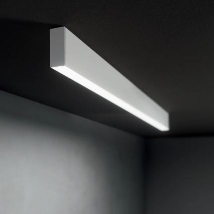 Ideal Lux - LED-lühter kaablil LINUS LED/32W/230V 3000K CRI 90 120 cm valge