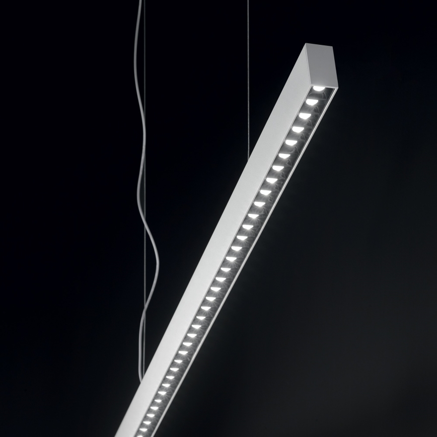 Ideal Lux - LED lühter kaablil OFFICE LED/30W/230V 3000K CRI 90 valge