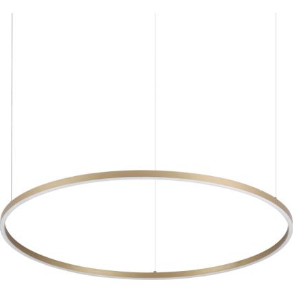 Ideal Lux - LED-lühter kaablil ORACLE SLIM LED/53W/230V 3000K CRI 90 läbimõõt 90 cm kuldne