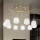 Ideal Lux - LED Lühter KAROUSEL 10xG9/3W/230V d. 82,5 cm messing