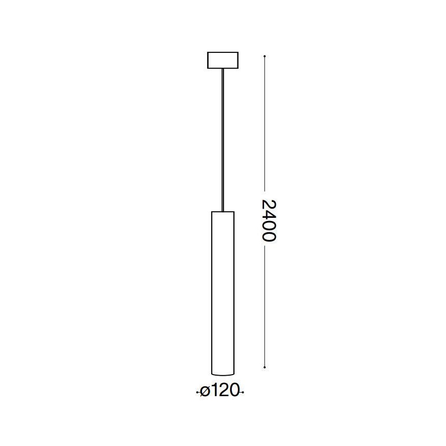 Ideal Lux - LED Lühter LOOK 1xGU10/10W/230V must