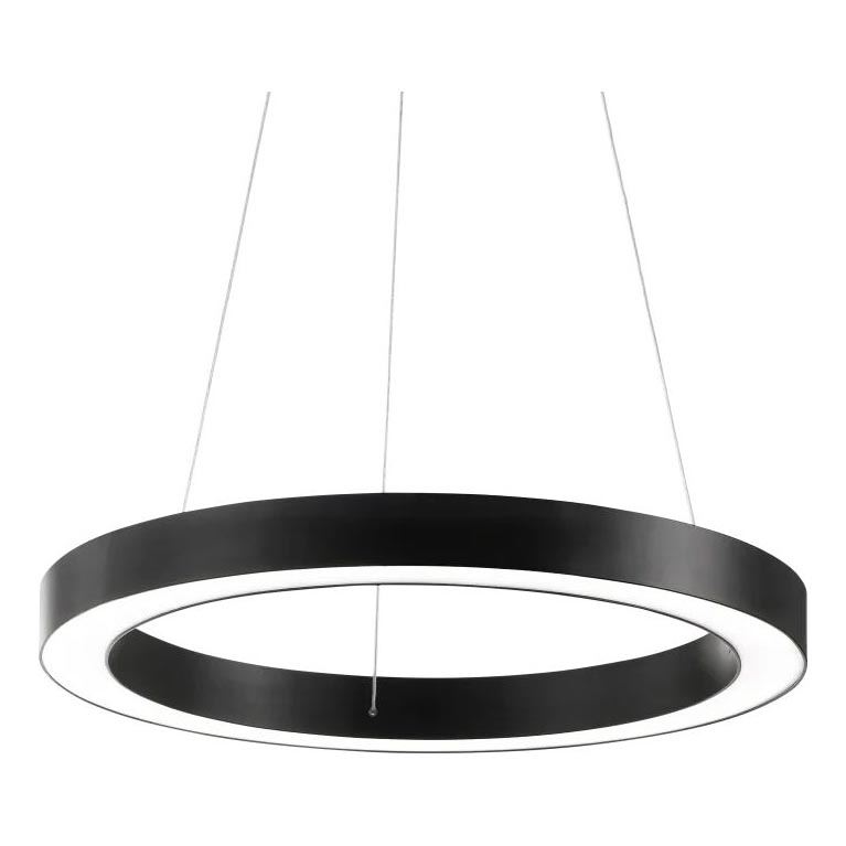 Ideal Lux - LED Lühter ORACLE LED/33W/230V 3000K d. 60 cm CRI 90 must