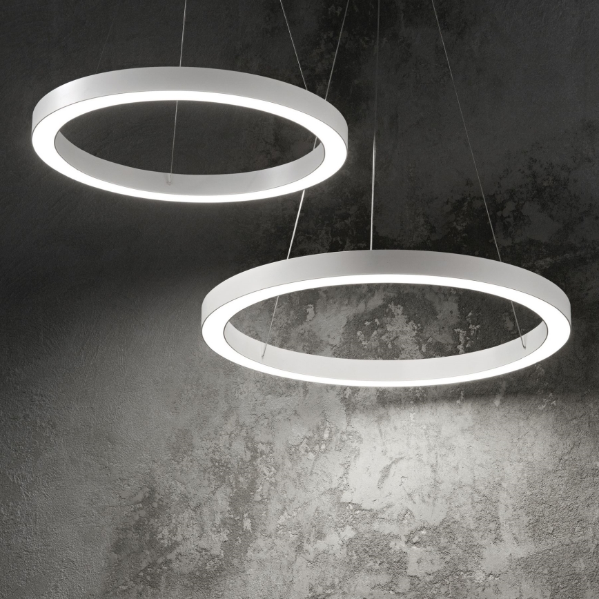 Ideal Lux - LED Lühter ORACLE LED/35W/230V 3000K d. 70 cm CRI 90 valge