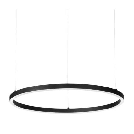 Ideal Lux - LED Hämardatav lühter ORACLE SLIM LED/29W/230V 3000K d. 50 cm must