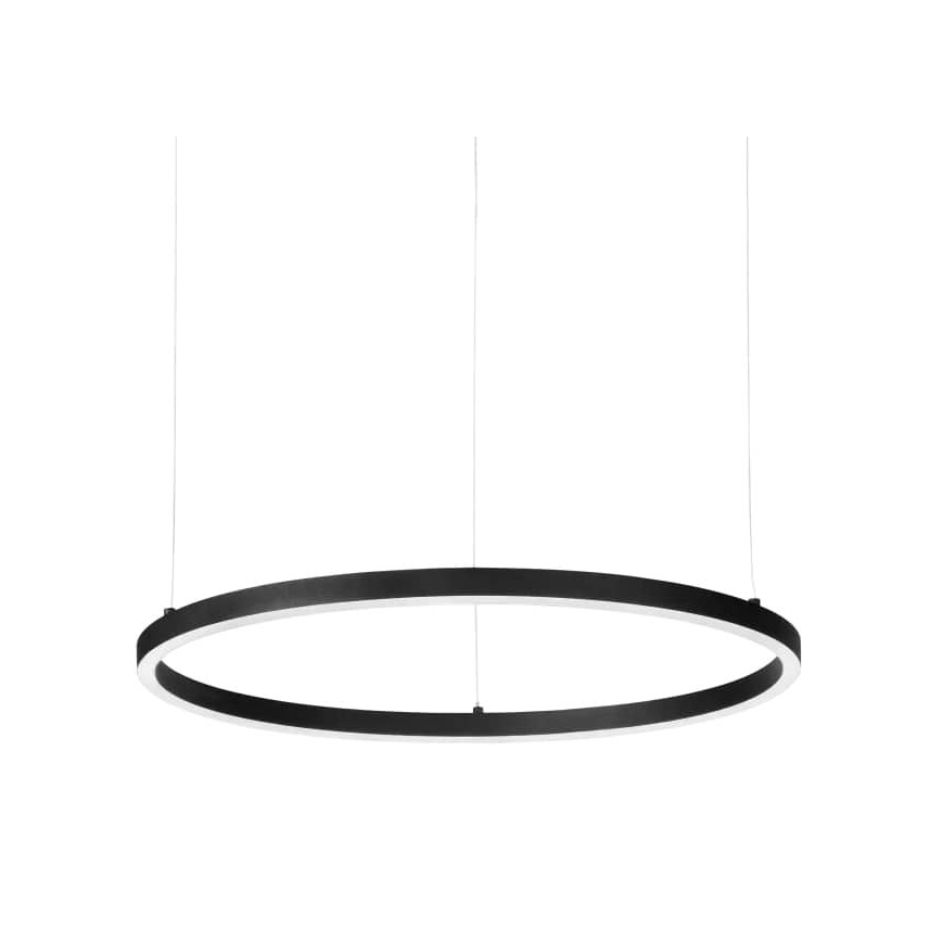 Ideal Lux - LED Hämardatav lühter ORACLE SLIM LED/29W/230V 3000K d. 50 cm must