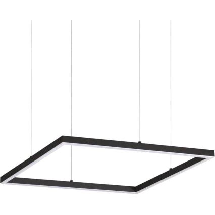Ideal Lux - LED Lühter ORACLE SLIM LED/33W/230V 3000K 50x50 cm must