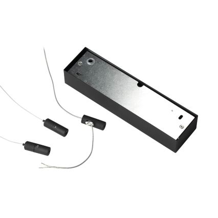 Ideal Lux - LED Lühter ORACLE SLIM LED/33W/230V 3000K 50x50 cm must