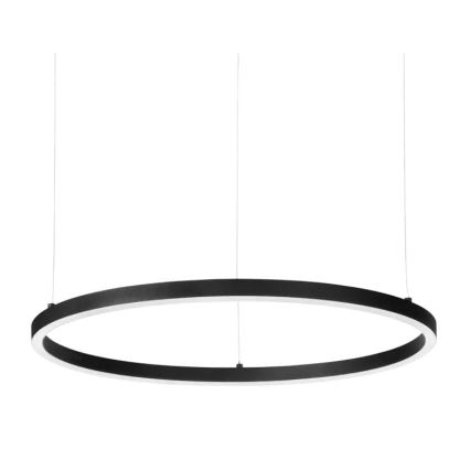 Ideal Lux - LED Hämardatav lühter ORACLE SLIM LED/39W/230V 3000K d. 70 cm must