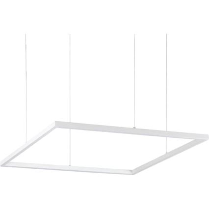 Ideal Lux - LED Lühter ORACLE SLIM LED/41W/230V 3000K 70x70 cm valge