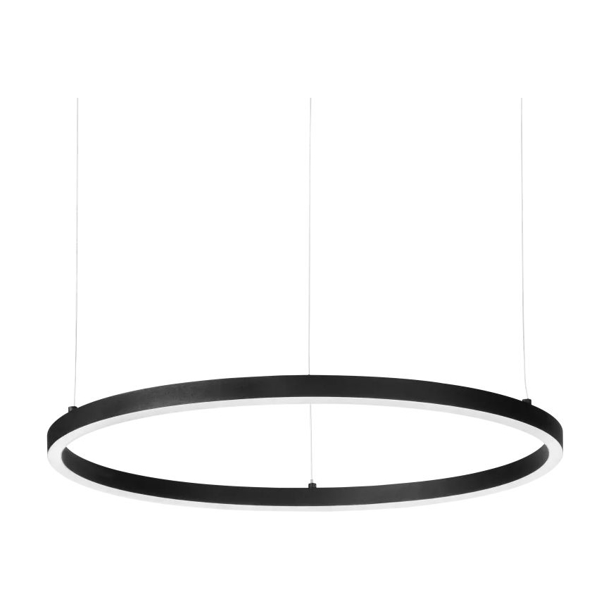 Ideal Lux - LED Lühter ORACLE SLIM LED/53W/230V 2700K d. 90 cm must