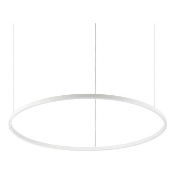 Ideal Lux - LED Lühter ORACLE SLIM LED/53W/230V 2700K d. 90 cm valge