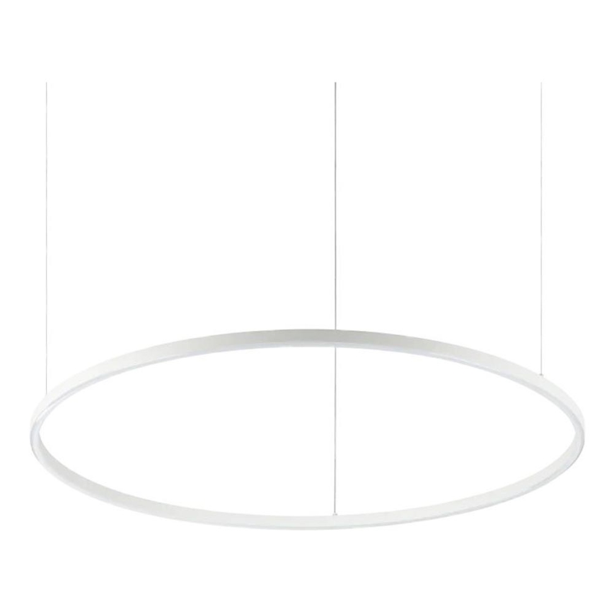 Ideal Lux - LED Lühter ORACLE SLIM LED/53W/230V 2700K d. 90 cm valge