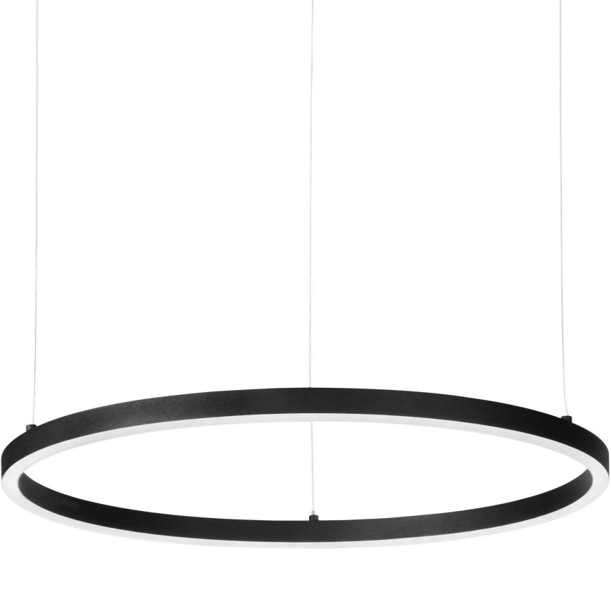 Ideal Lux - LED Lühter ORACLE SLIM LED/55W/230V 4000K d. 90 cm must