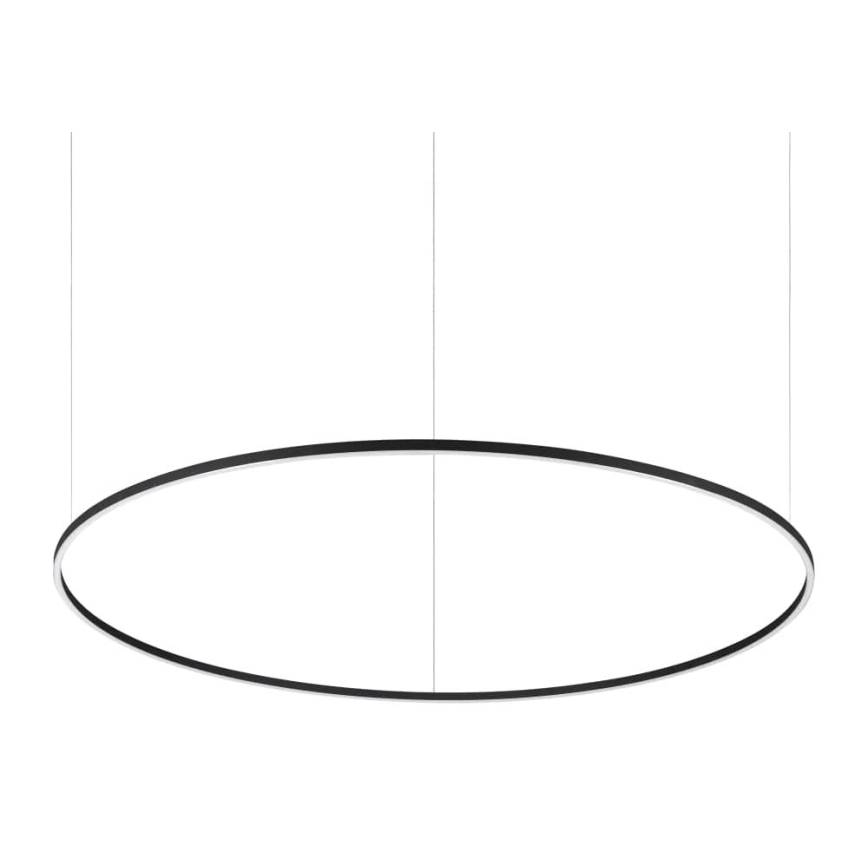 Ideal Lux - LED Lühter ORACLE SLIM LED/89W/230V 4000K d. 150 cm must