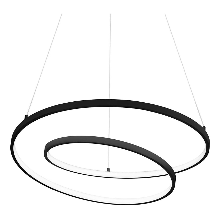 Ideal Lux - LED Lühter OZ LED/47W/230V d. 60 cm CRI 90 must