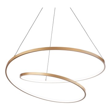 Ideal Lux - LED Lühter OZ LED/52W/230V d. 80 cm CRI 90 kuldne
