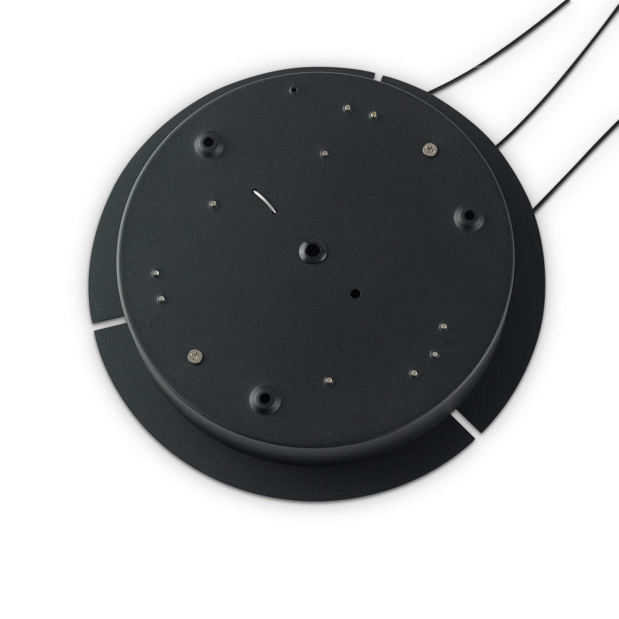 Ideal Lux - LED Lühter OZ LED/52W/230V d. 80 cm CRI 90 must