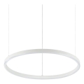 Ideal Lux - LED-lühter riputuskaabliga ORACLE SLIM LED, 29 W, 230 V, 2700 K, CRI 90, läbimõõt 50 cm, valge