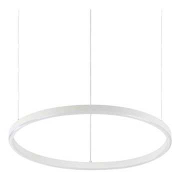 Ideal Lux - LED-lühter riputuskaabliga ORACLE SLIM LED, 29 W, 230 V, 2700 K, CRI 90, läbimõõt 50 cm, valge