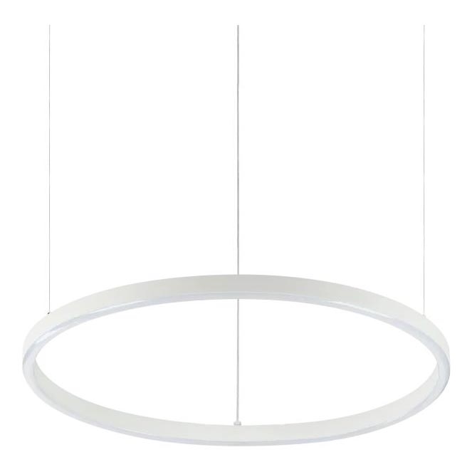 Ideal Lux - LED-lühter riputuskaabliga ORACLE SLIM LED, 29 W, 230 V, 2700 K, CRI 90, läbimõõt 50 cm, valge