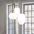 Ideal Lux - LED Lühter UMILE LED/55W/230V d. 60 cm CRI 90 messing/valge