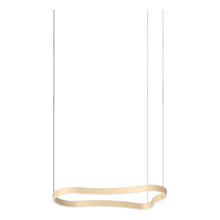 Ideal Lux - LED Lühter WAVES LED/37W/230V CRI 90 messing