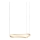 Ideal Lux - LED Lühter WAVES LED/37W/230V CRI 90 messing