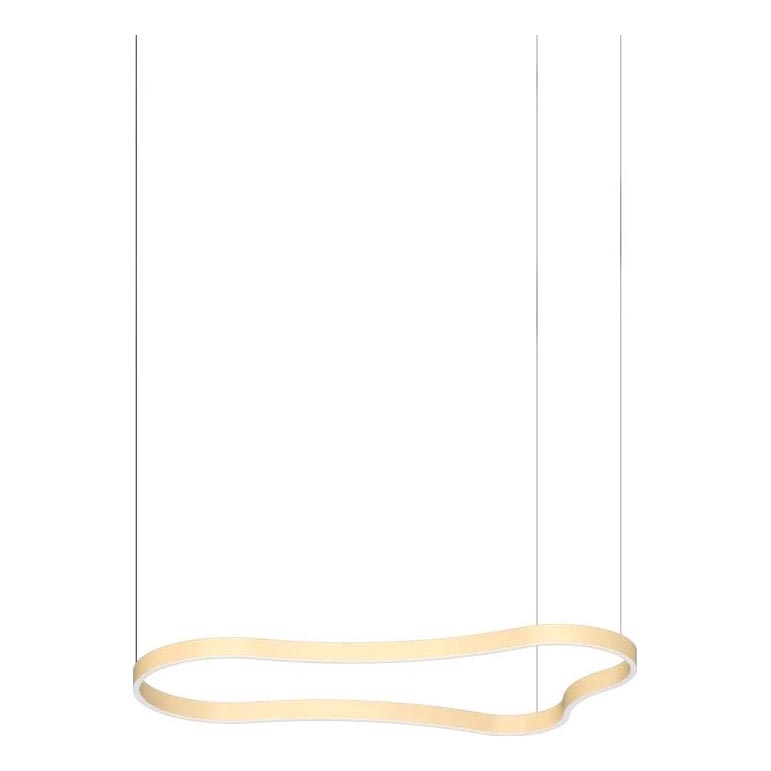 Ideal Lux - LED Lühter WAVES LED/45W/230V CRI 90 messing