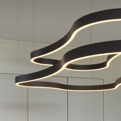Ideal Lux - LED Lühter WAVES LED/45W/230V CRI 90 must