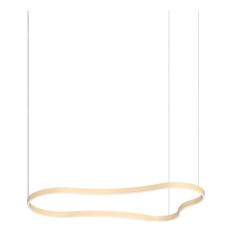 Ideal Lux - LED Lühter WAVES LED/54W/230V CRI 90 messing