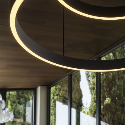 Ideal Lux - LED Lühter WAVES LED/54W/230V CRI 90 must