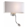 Ideal Lux - LED Paindlik seinalamp HOTEL 1xE27/60W + LED/1,5W/230V
