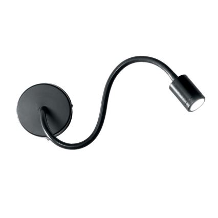 Ideal Lux - LED Paindlik väike lamp FOCUS LED/4W/230V CRI 90 must