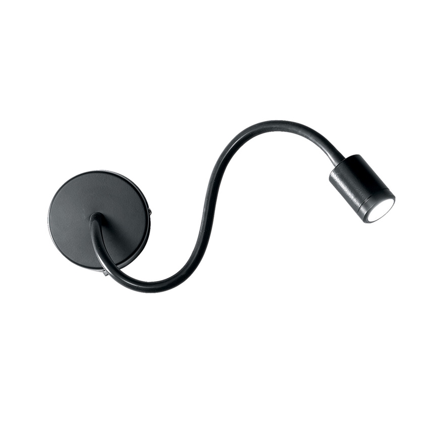 Ideal Lux - LED Paindlik väike lamp FOCUS LED/4W/230V CRI 90 must