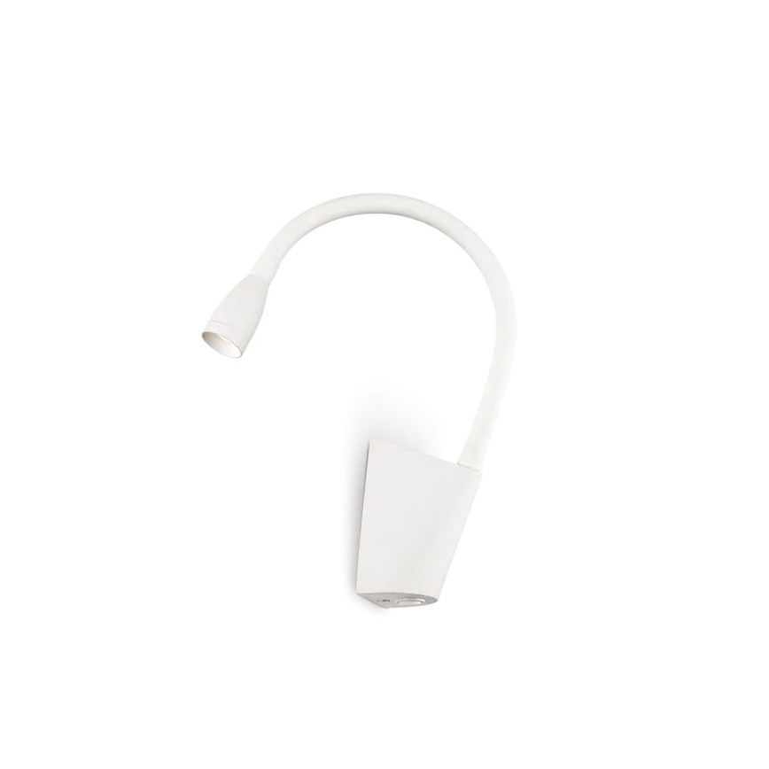 Ideal Lux - LED Paindlik väike lamp GOOSE LED/3W/230V CRI 90 valge