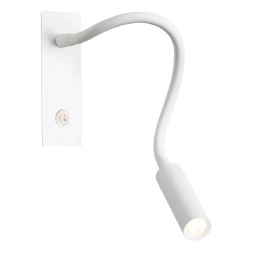 Ideal Lux - LED Paindlik väike lamp IO LED/3W/230V CRI 90 valge