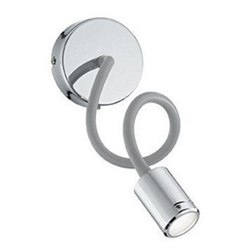 Ideal Lux - LED Paindlik väike lamp LED/3W/230V läikiv kroom